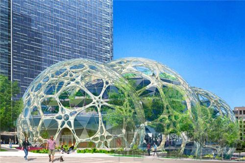 美國西雅圖亞馬遜公司總部新園區