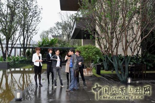 住宅景觀獎 園林工程 重慶星耀天地會所示范區