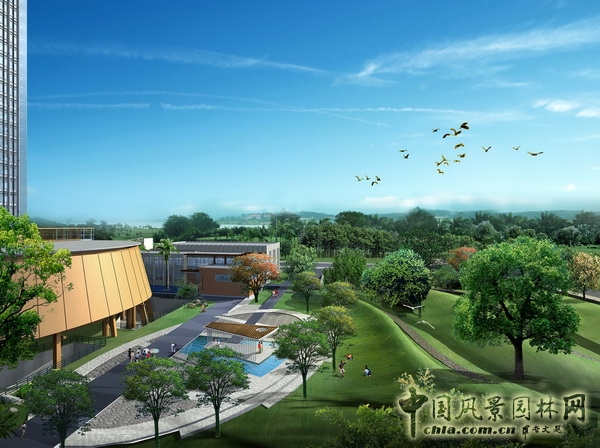 中山電力大樓 景觀設(shè)計 何小強 屋頂綠化 中國風(fēng)景園林網(wǎng)