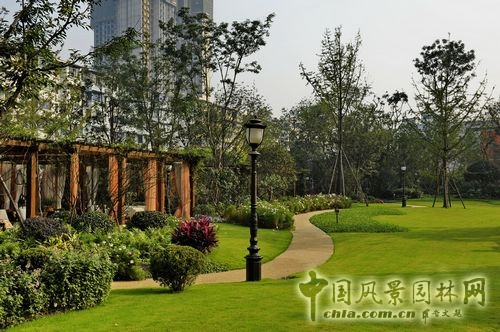 住宅景觀獎 園林景觀 成都世貿 成都世貿猛追灣項目