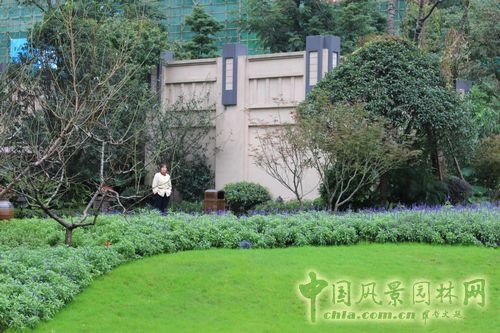 住宅景觀獎 園林景觀 成都世貿 成都世貿猛追灣項目 小區入口