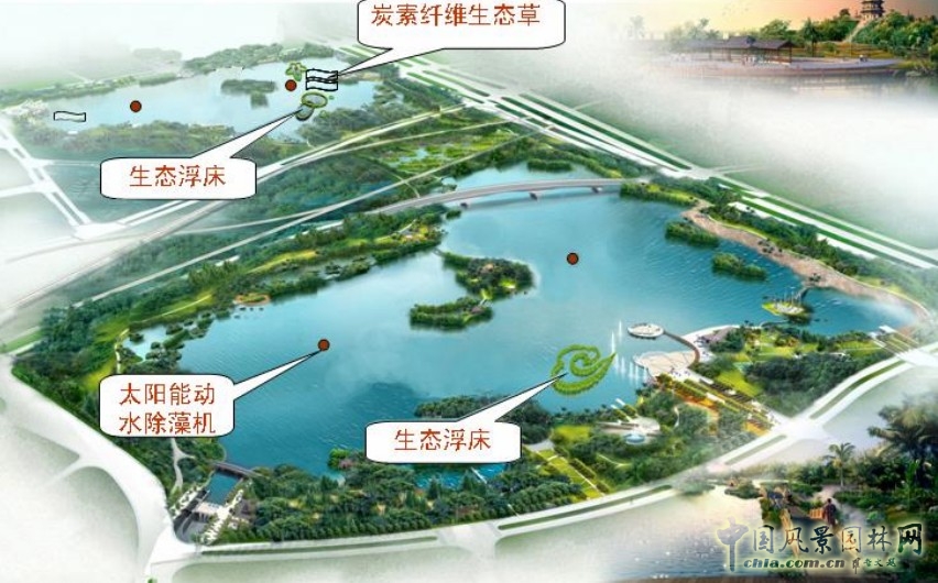 廣州市白云湖水體生態(tài)治理工程