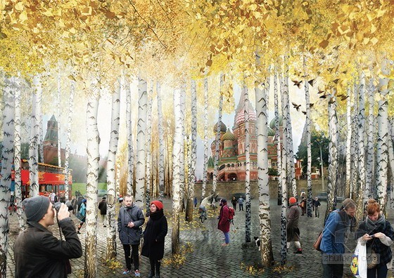 俄羅斯莫斯科Zaryadye公園設計競賽頭獎