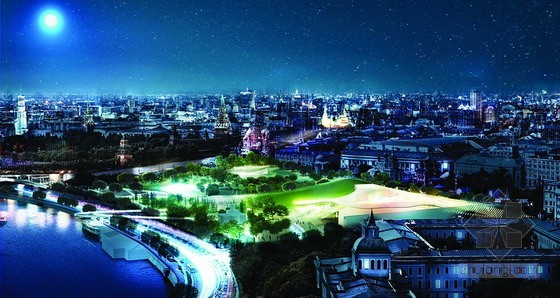 俄羅斯莫斯科Zaryadye公園設計競賽頭獎