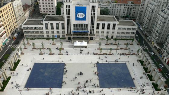 法國(guó)維勒班LazareGoujon廣場(chǎng)