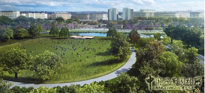 西班牙瓦倫西亞中央公園