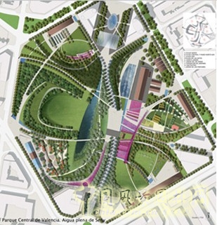 西班牙瓦倫西亞中央公園