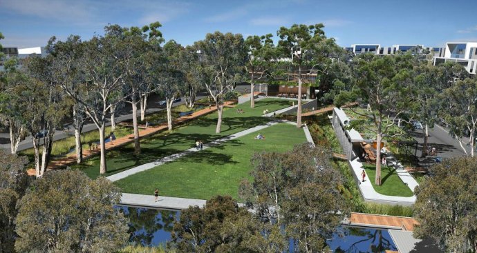 澳大利亞 城市更新 悉尼綠色廣場 綠色廣場