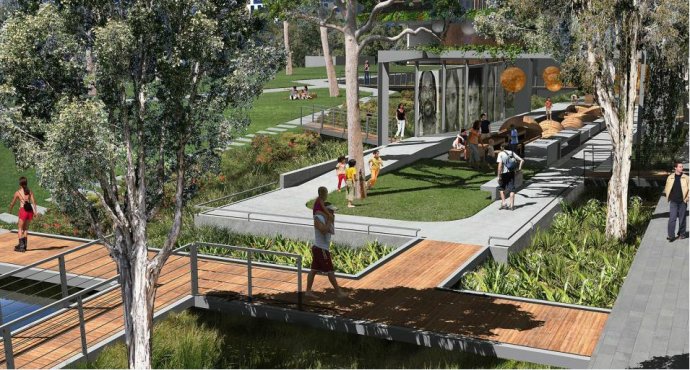 澳大利亞 城市更新 悉尼綠色廣場 綠色廣場