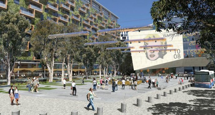 澳大利亞 城市更新 悉尼綠色廣場 綠色廣場