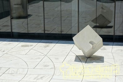 貝尼克圖書館下沉庭院