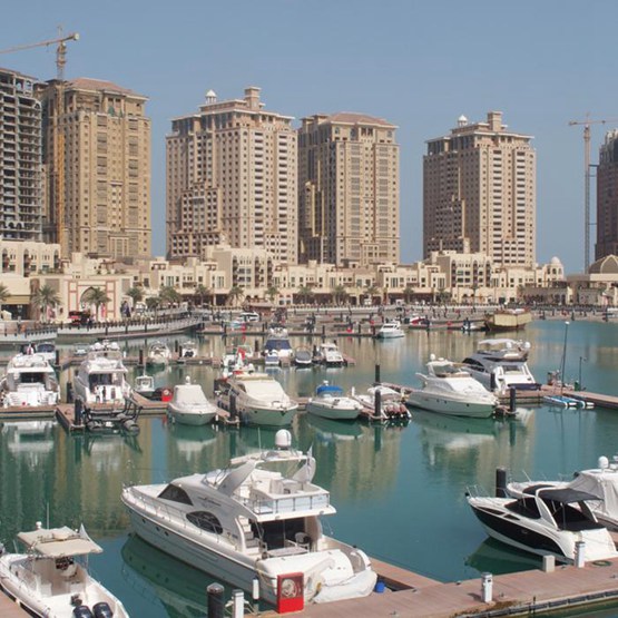 卡塔爾首都多哈景觀