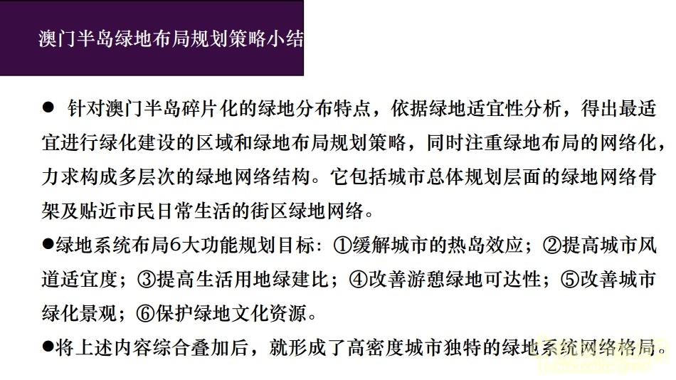 李敏 高密度城市 綠色空間規劃