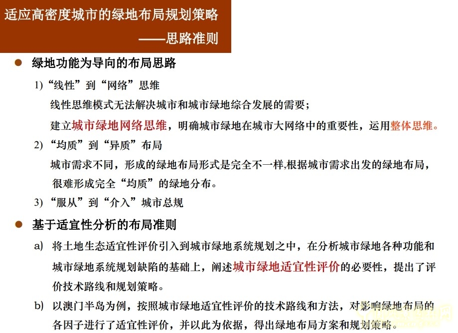 李敏 高密度城市 綠色空間規劃