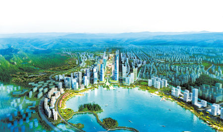 梅溪湖國際新城（二期）規劃圖