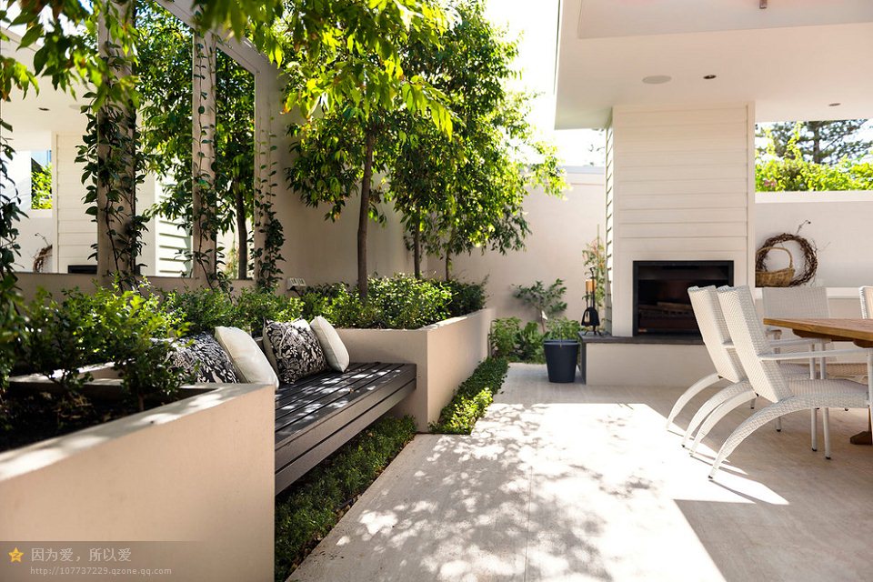 景觀設計中的黑色技巧