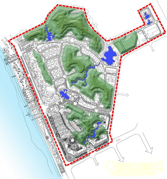 山水格局的營造