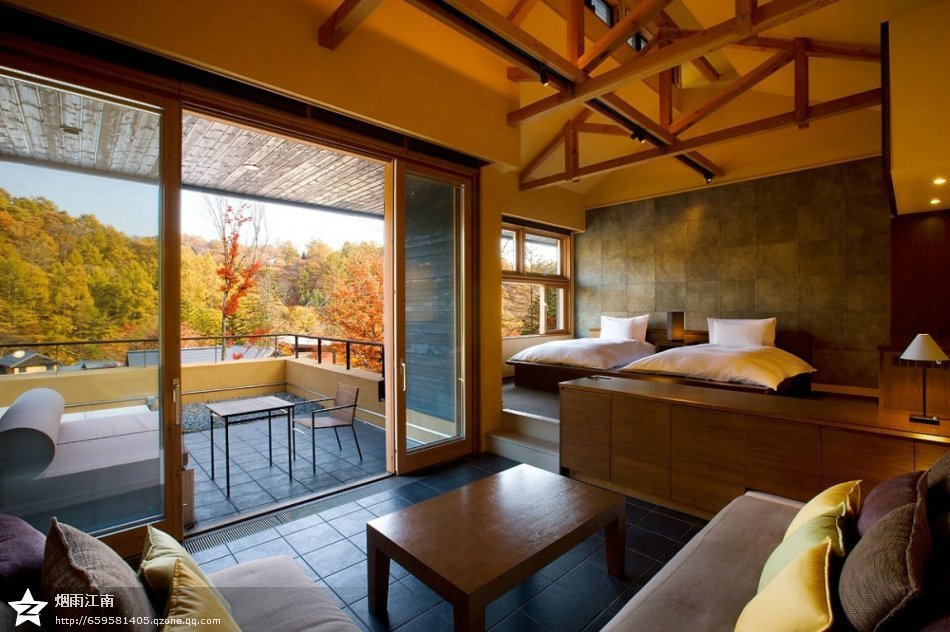 日本長(zhǎng)野輕井澤虹夕諾雅酒店景觀設(shè)計(jì)