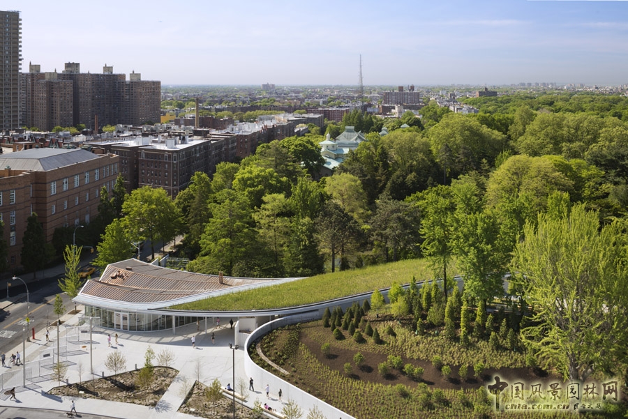 布魯克林植物園游客中心