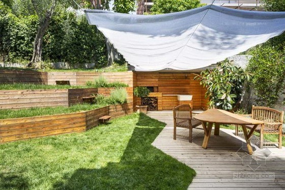 意大利多層迭起花園