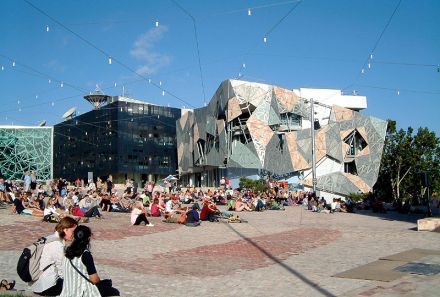 墨爾本聯(lián)邦廣場 聯(lián)邦廣場 城市廣場 廣場設計