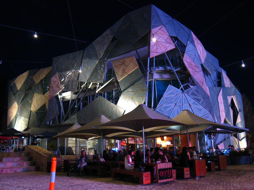 墨爾本聯(lián)邦廣場 聯(lián)邦廣場 城市廣場 廣場設(shè)計