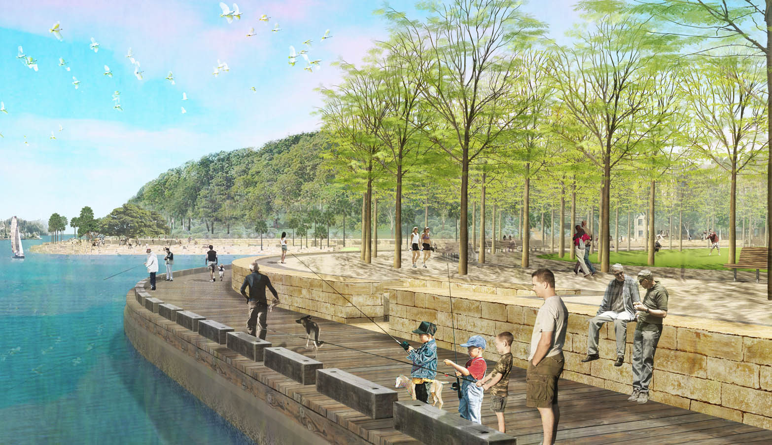 澳大利亞悉尼BARANGAROO海岬公園