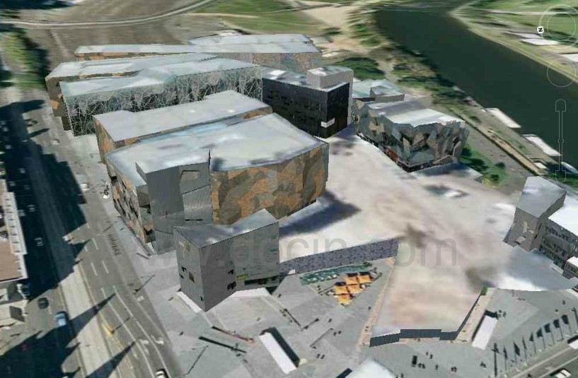 墨爾本聯邦廣場 聯邦廣場 城市廣場 廣場設計