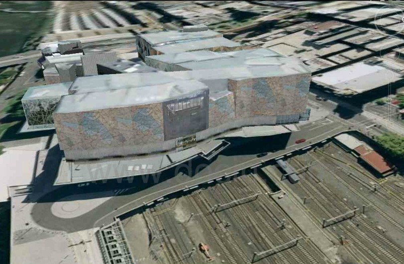 墨爾本聯邦廣場 聯邦廣場 城市廣場 廣場設計