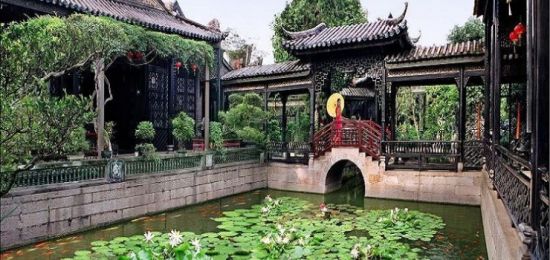 清代四大名園之余蔭山房