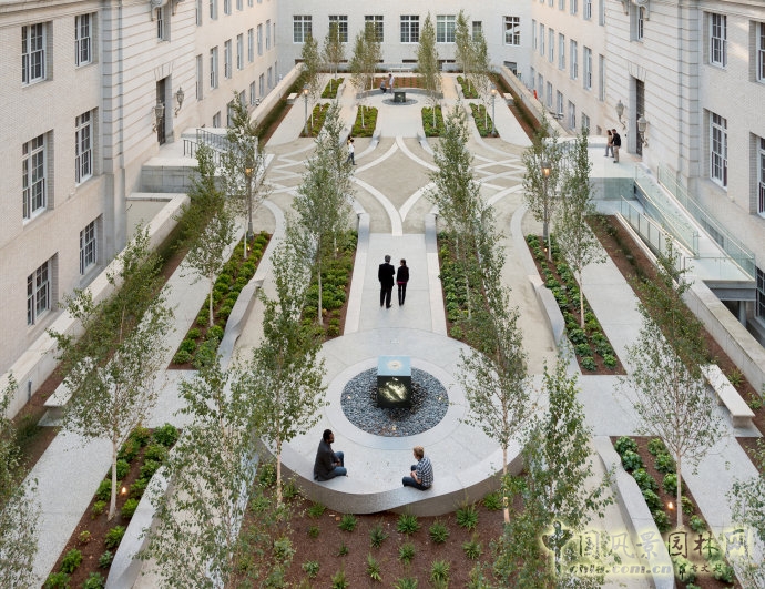 美國舊金山聯合廣場“絲帶”庭院