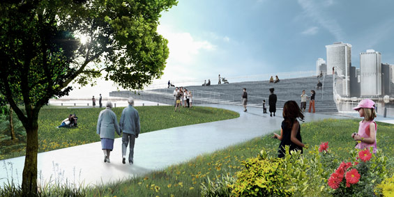 布魯克林大橋公園6號碼頭觀景臺