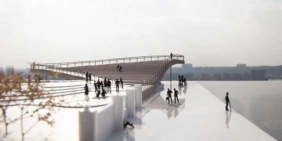 布魯克林大橋公園6號(hào)碼頭觀景臺(tái)