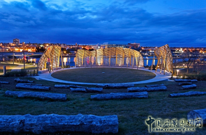 加拿大桑德貝市亞瑟王子碼頭公園
