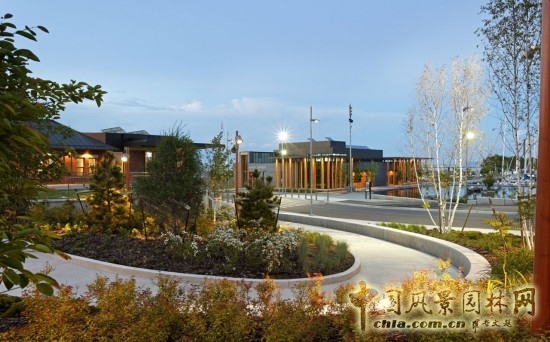 加拿大桑德貝市亞瑟王子碼頭公園