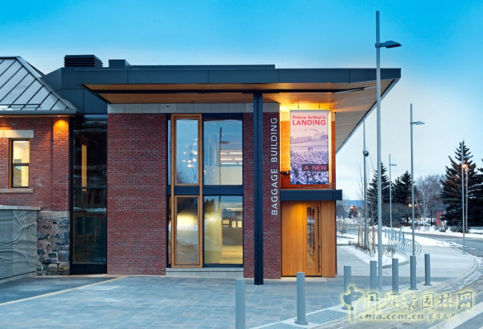 加拿大桑德貝市亞瑟王子碼頭公園