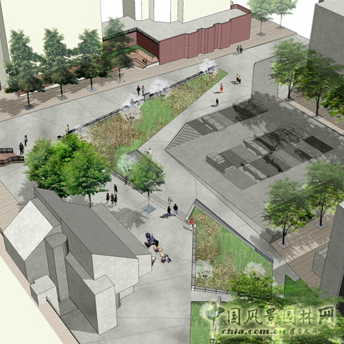 市中心公共空間