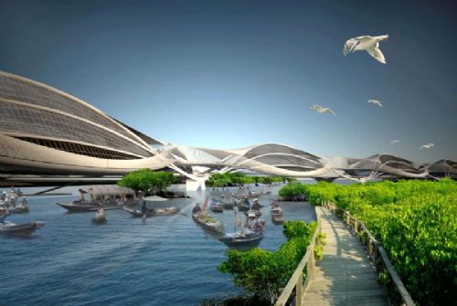 曼谷水城總體景觀規劃設計