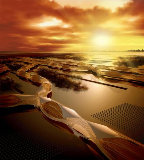 曼谷水城總體景觀規劃設計