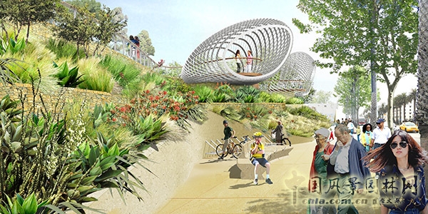 圣塔莫尼卡城市中心公園