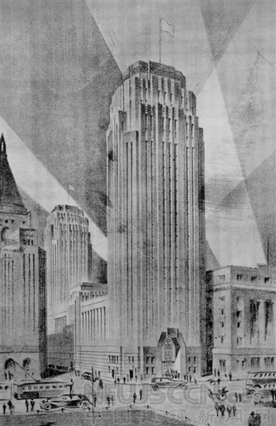 今年參展作品1934的中國銀行建筑呈現了中國館主題。