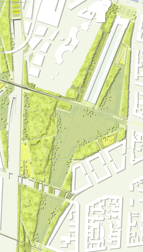 Gleisdreieck公園 景觀設計 鐵路景觀