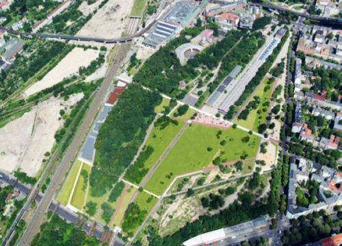 Gleisdreieck公園 景觀設(shè)計(jì) 鐵路景觀