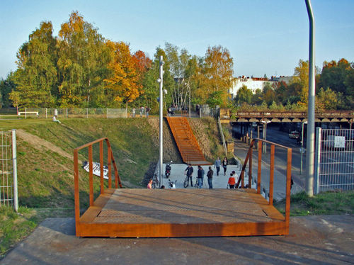 Gleisdreieck公園 景觀設計 鐵路景觀