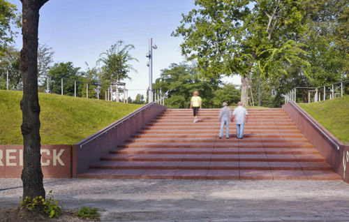 Gleisdreieck公園 景觀設計 鐵路景觀