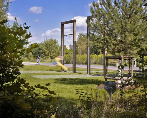 Gleisdreieck公園 景觀設計 鐵路景觀