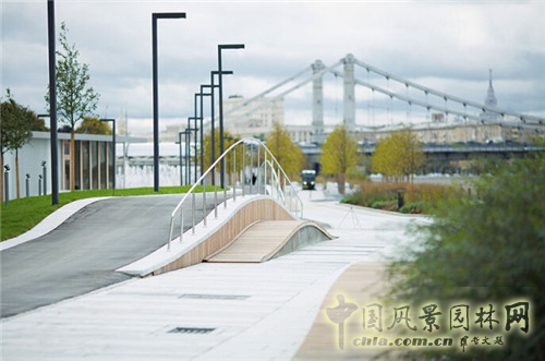 俄羅斯莫斯科Krymskaya濱水公園