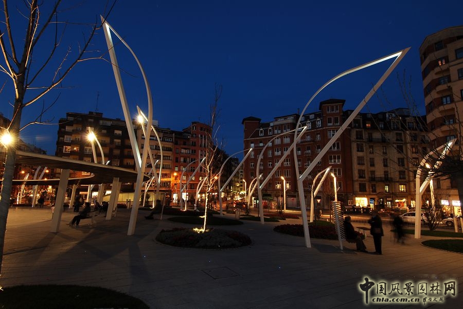 西班牙畢爾巴鄂Indautxu廣場改造