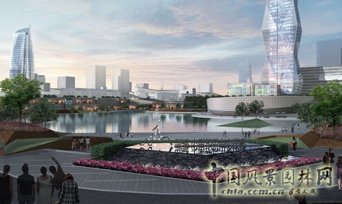 商業街景觀設計 景觀方案 施工圖設計