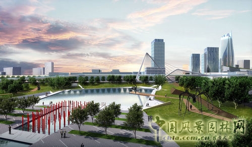 商業街景觀設計 景觀方案 施工圖設計